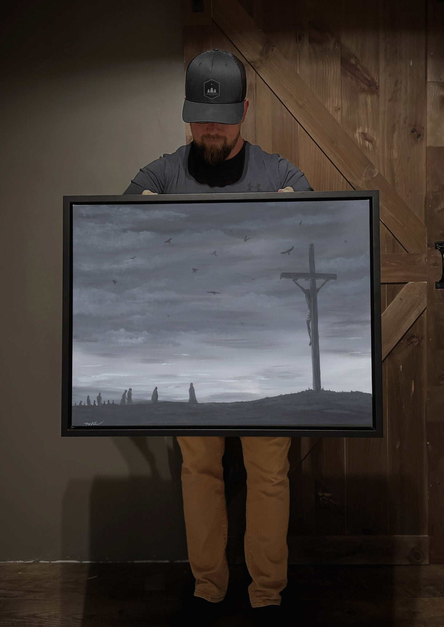 "SALVATION" 18 x 24 FRAMED CANVAS