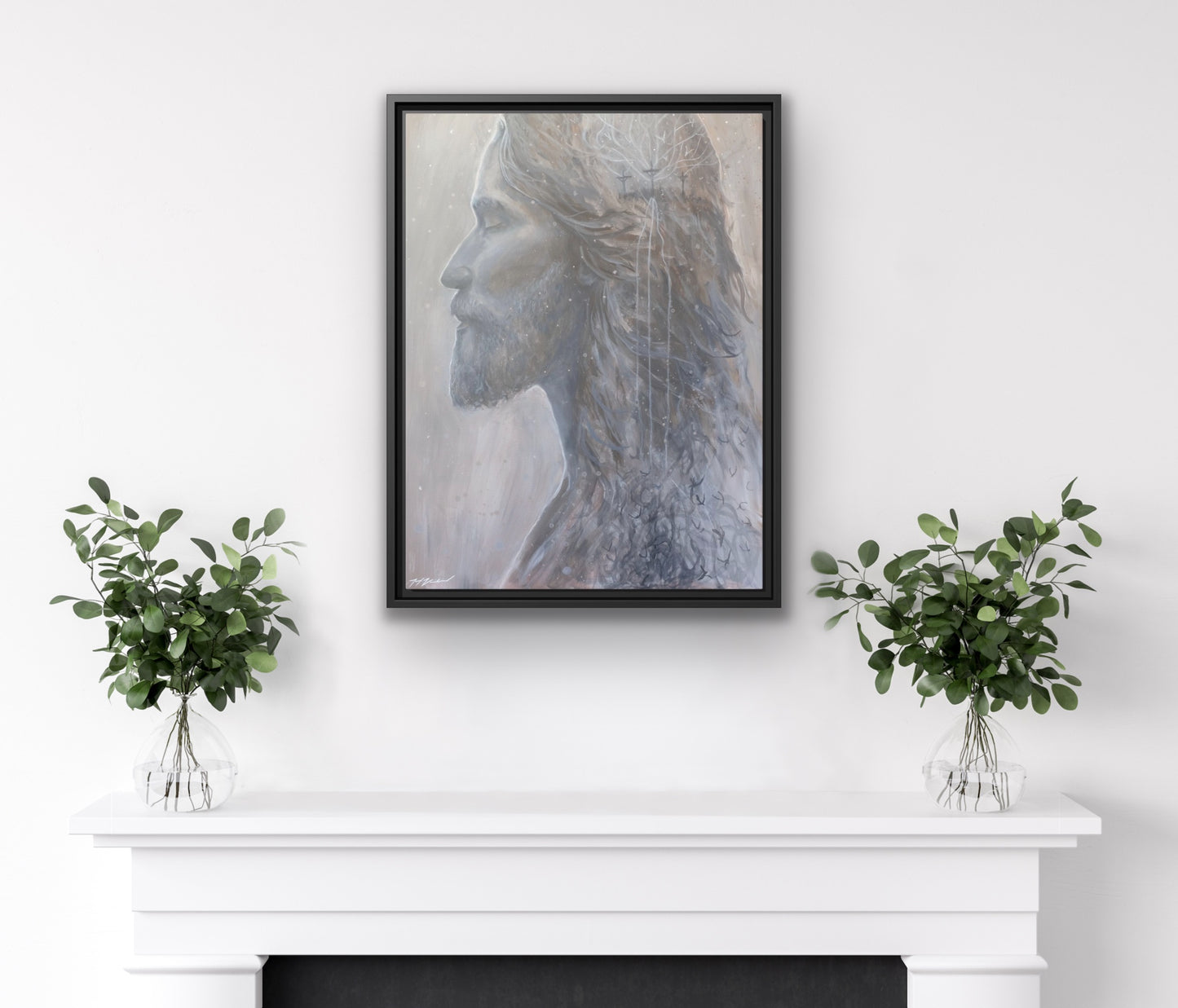 "GRACE" 18 x 24 FRAMED CANVAS