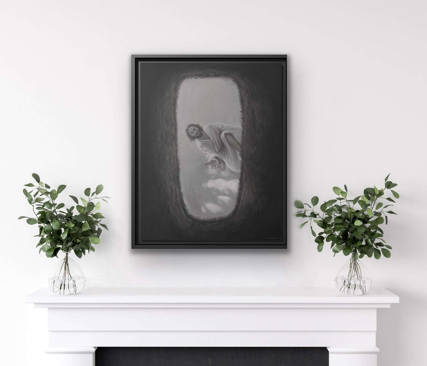 "SAVED" 16 x 20 FRAMED CANVAS