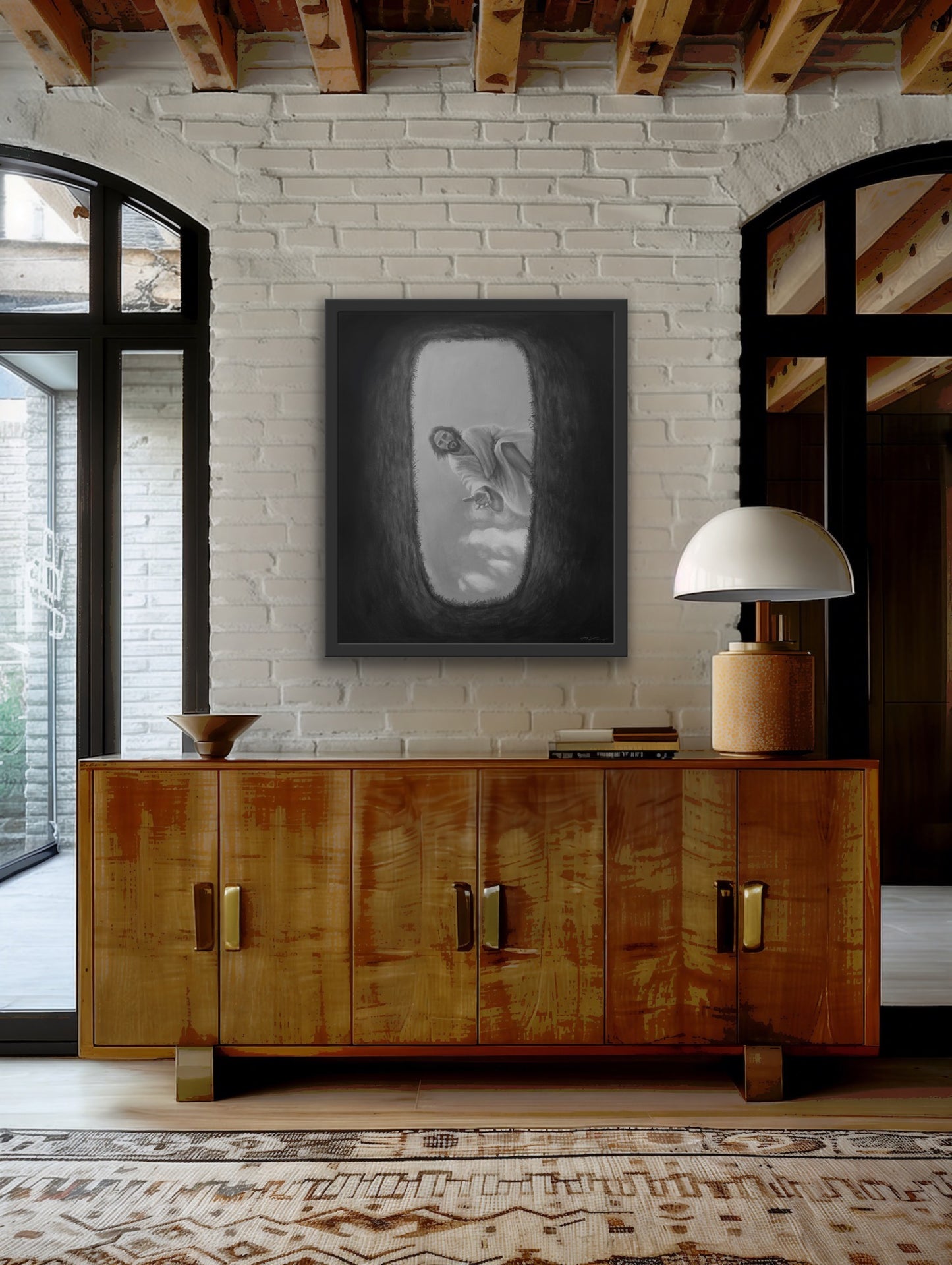 "SAVED" ORIGINAL PAINTING