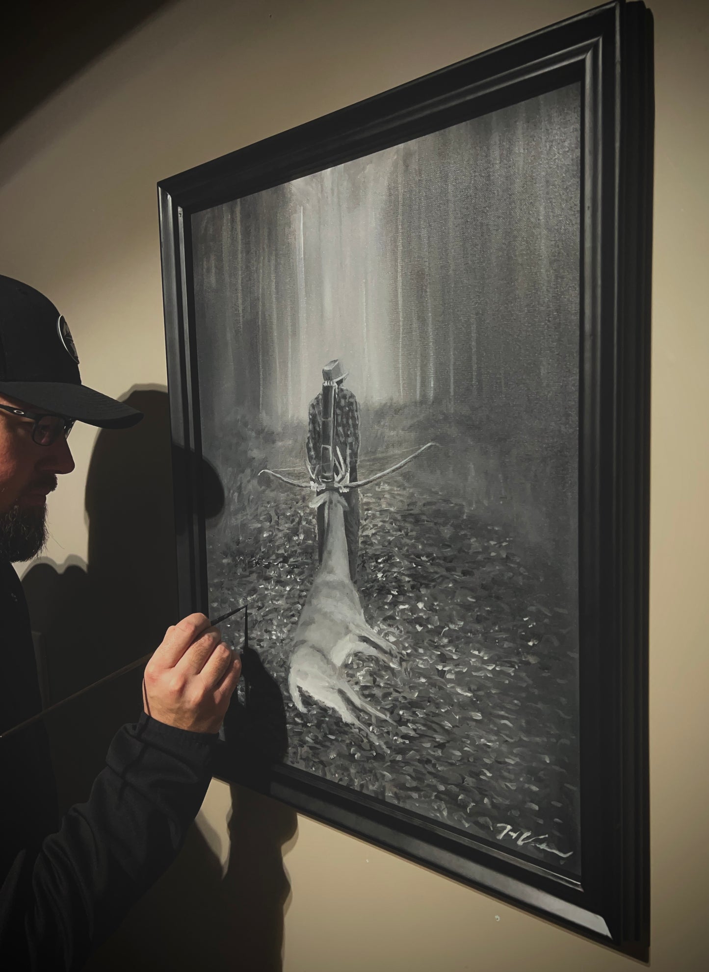 "Fred Bear" Study Original